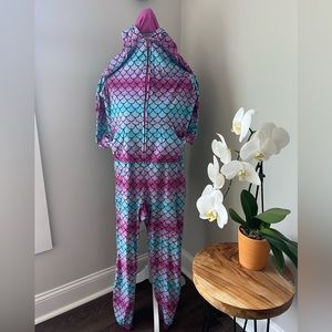 🩷🧜🏻‍♀️ kids girls, sleep, set mermaid hoodie, pajamas